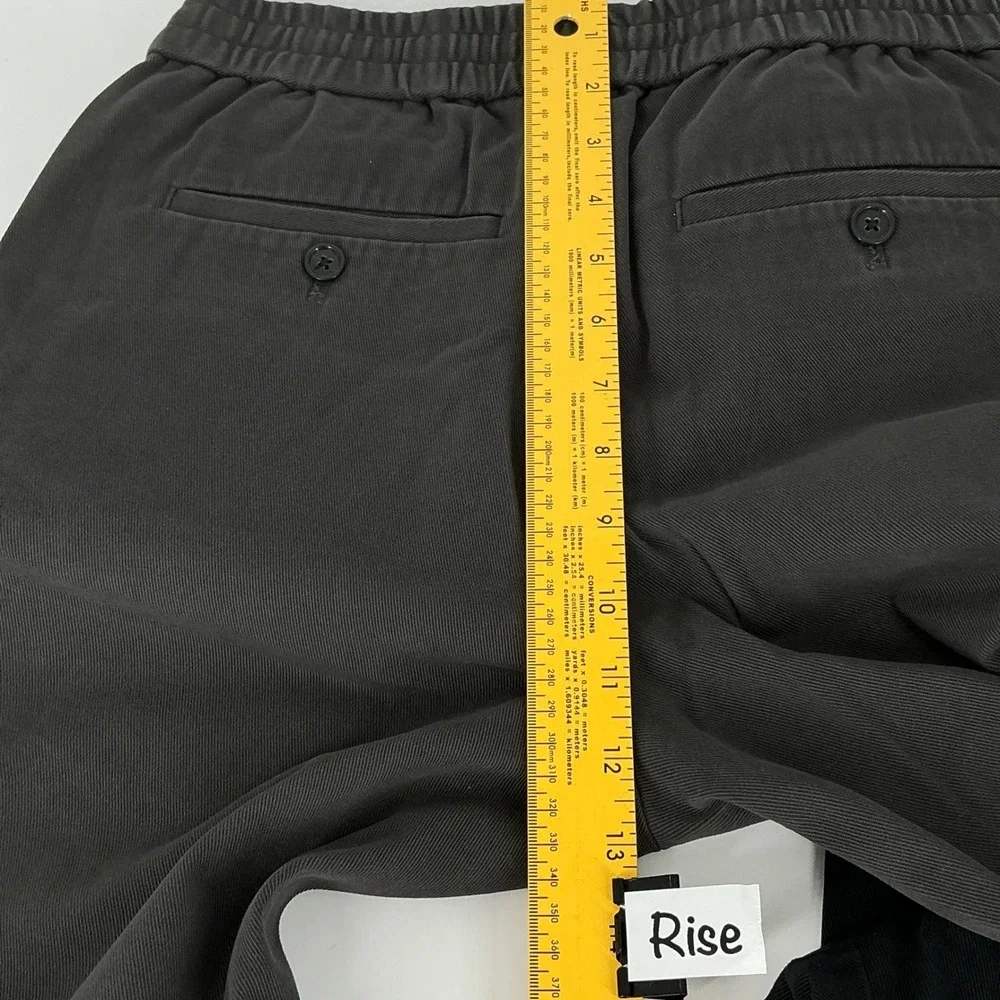 Banana Republic Mens‎ Size S Slim Tapered Jogger Pants Lot of 2 Black Grey